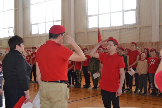 Военно-спортивная игра «Зарница» для сводных юнармейских отрядов