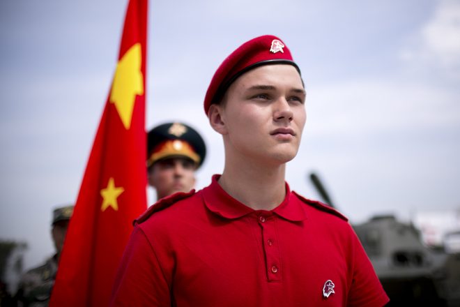 Вступление в ряды ЮНАРМИИ